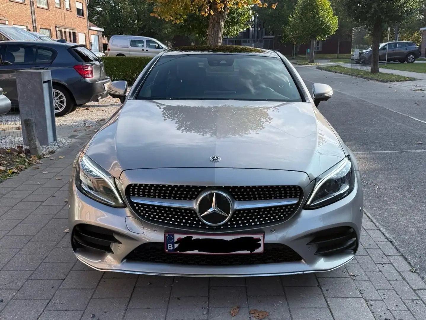 Mercedes-Benz C 300 C 300 Coupe 9G-TRONIC AMG Line + 1 year waranty Grijs - 1