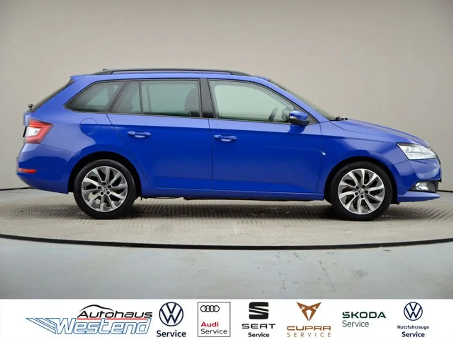 Skoda Fabia Combi Ambition1.0l TSI 70kW DSG Navi LED Klima Blau - 2