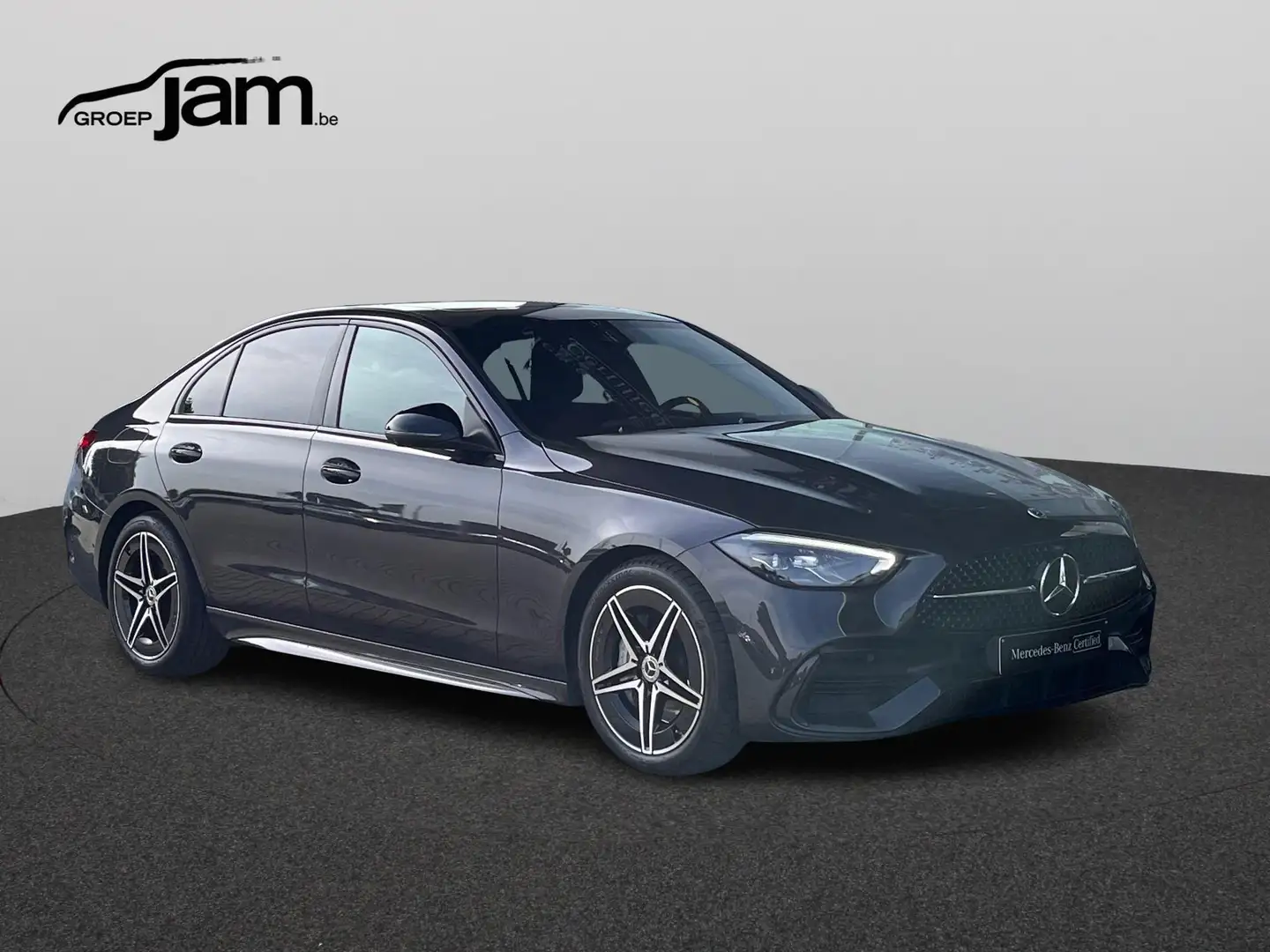 Mercedes-Benz C 300 d AMG Line + PANO Grijs - 2