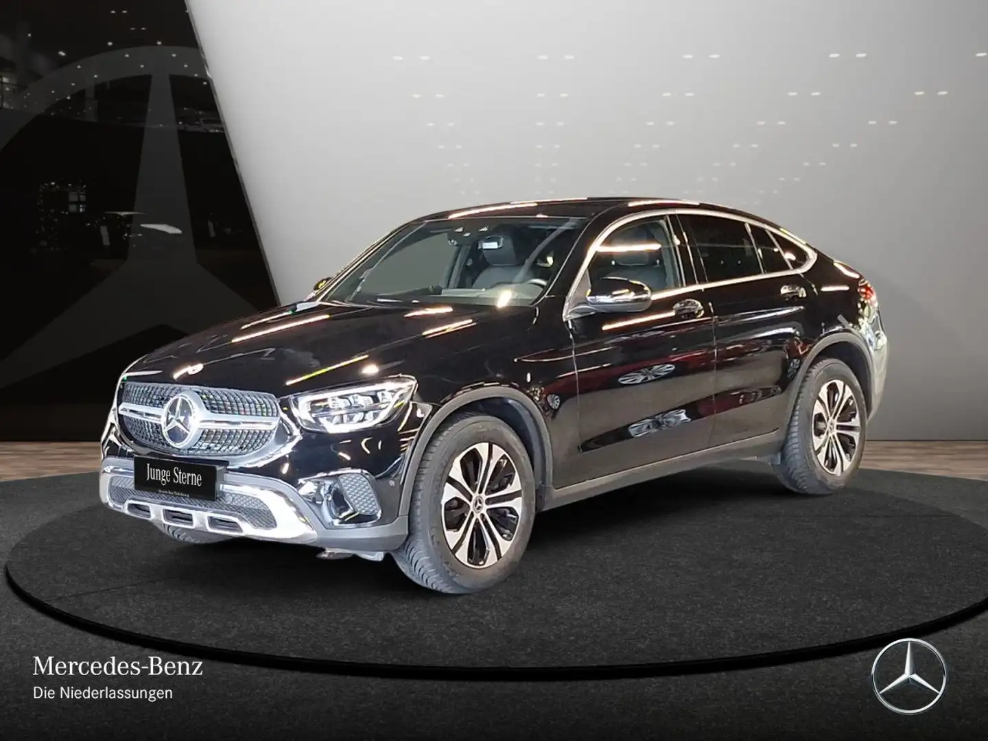 Mercedes-Benz GLC 200 Coupé 4M LED+KAMERA+HUD+SPUR+TOTW+KEYLESS Schwarz - 2