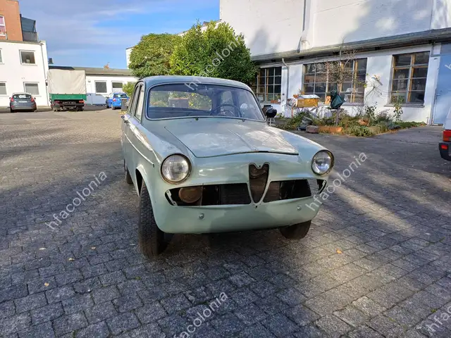 Alfa Romeo Giulietta ti Serie 750/101, Erstlack Trockeneis gestrahlt