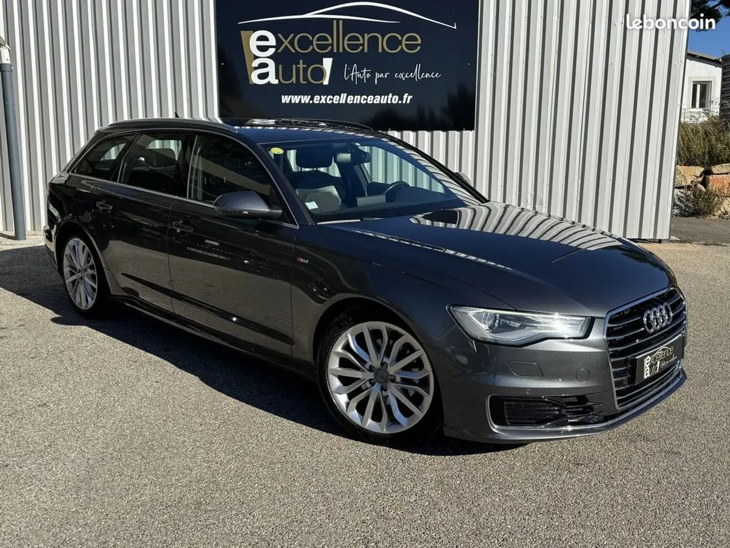 Audi A6 2.0 TDI 190CH ULTRA S LINE TRONIC 7 EXPORT-MARCHAND Gris - 1