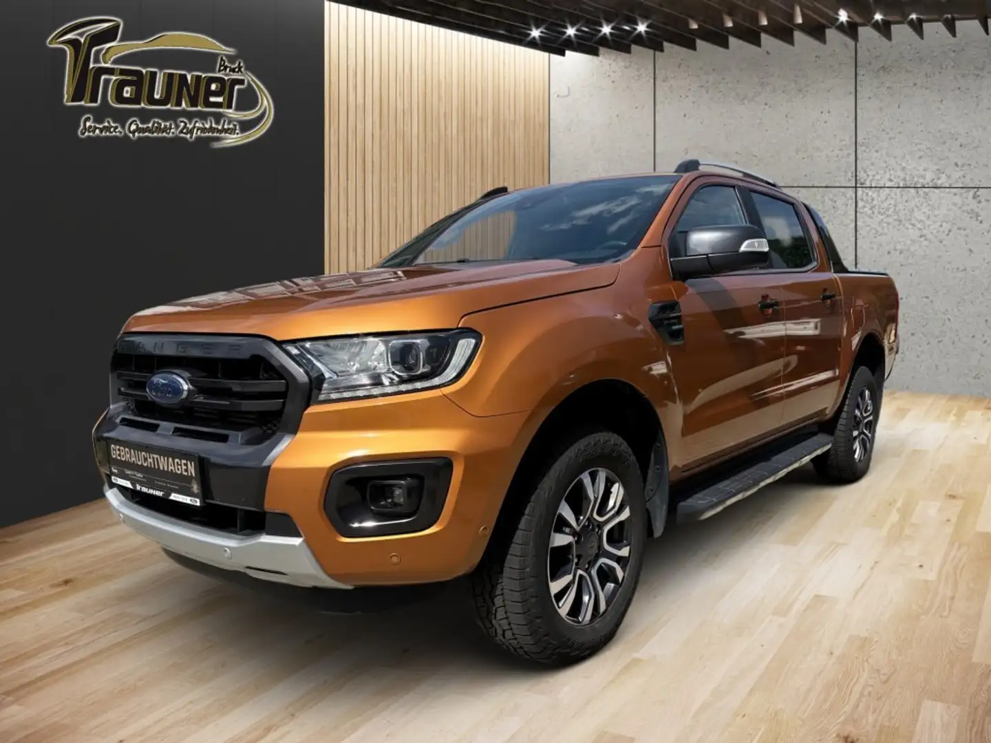 Ford Ranger Doppelkabine Wildtrak 4x4 2,0 EcoBlue Aut. Orange - 1