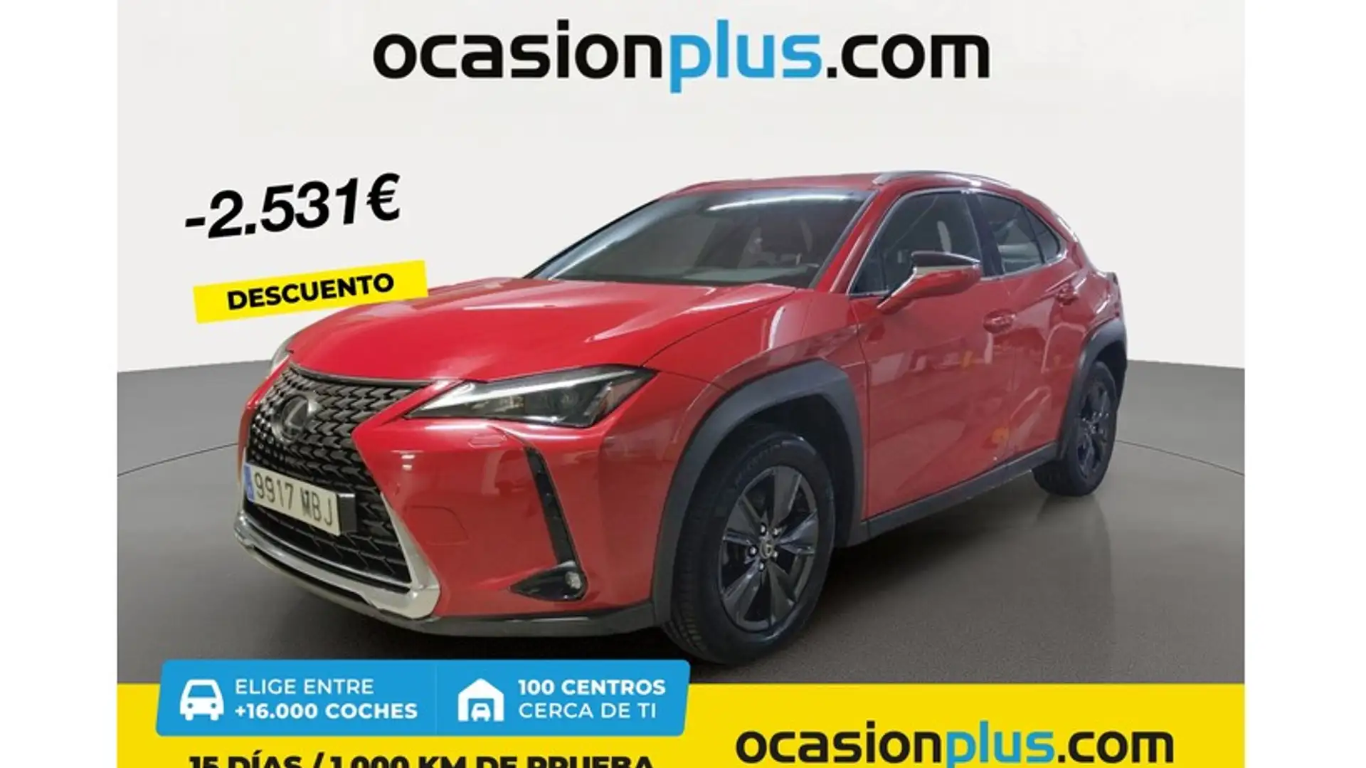 Lexus UX 250h Business 2WD Rojo - 1