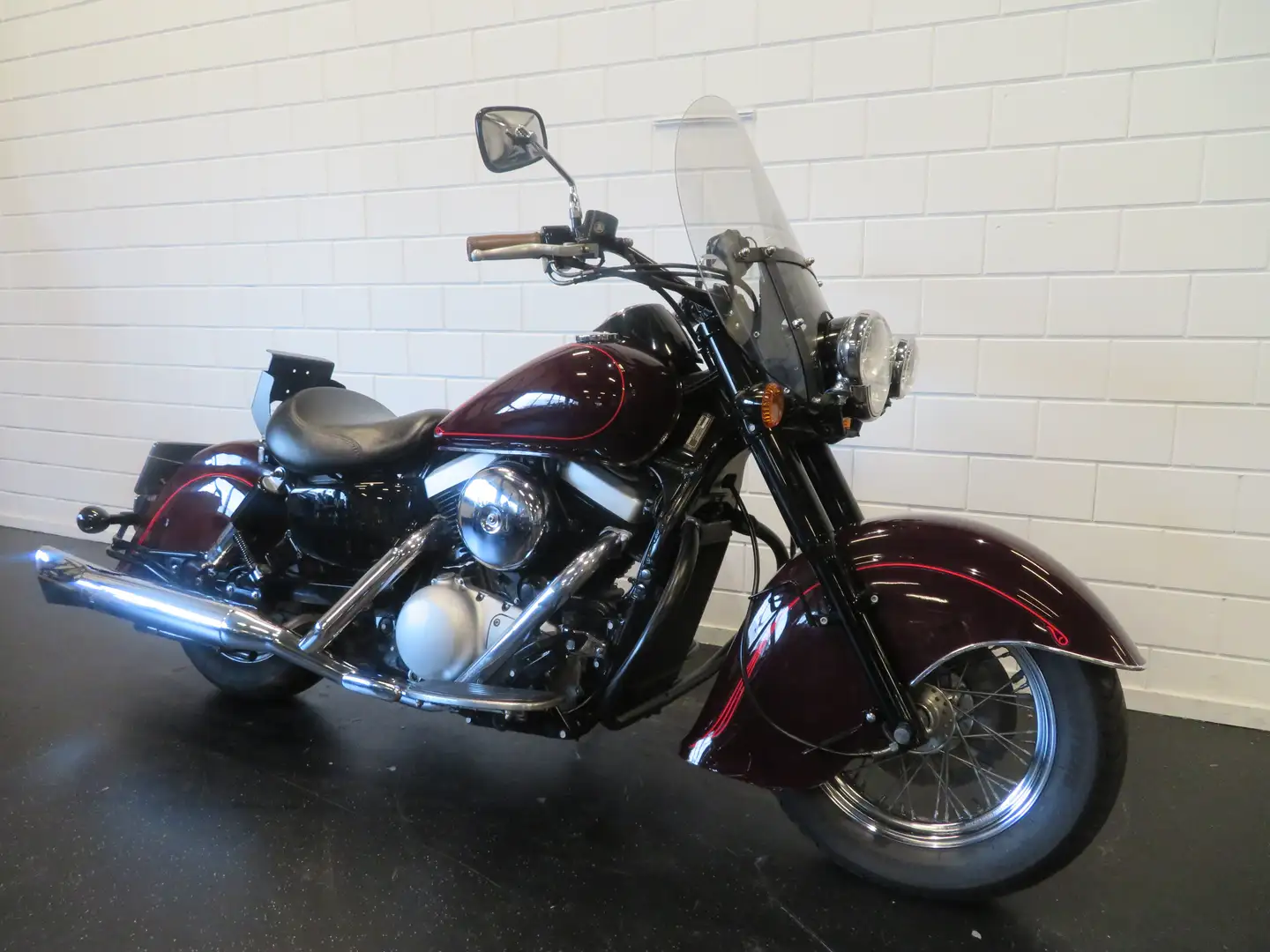 Kawasaki VN 1500 DRIFTER ZEER FRAAI! Rood - 2