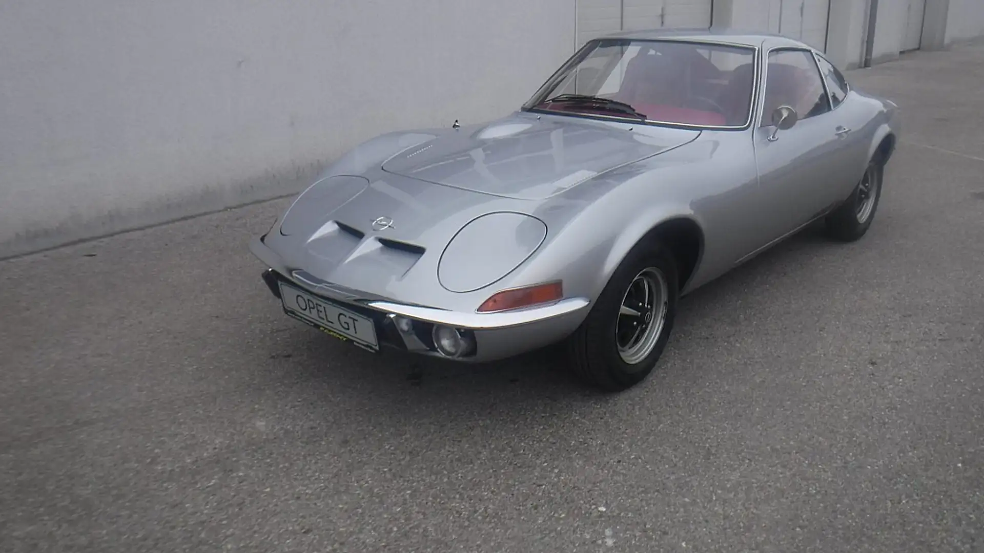 Opel GT 1900 Zilver - 2