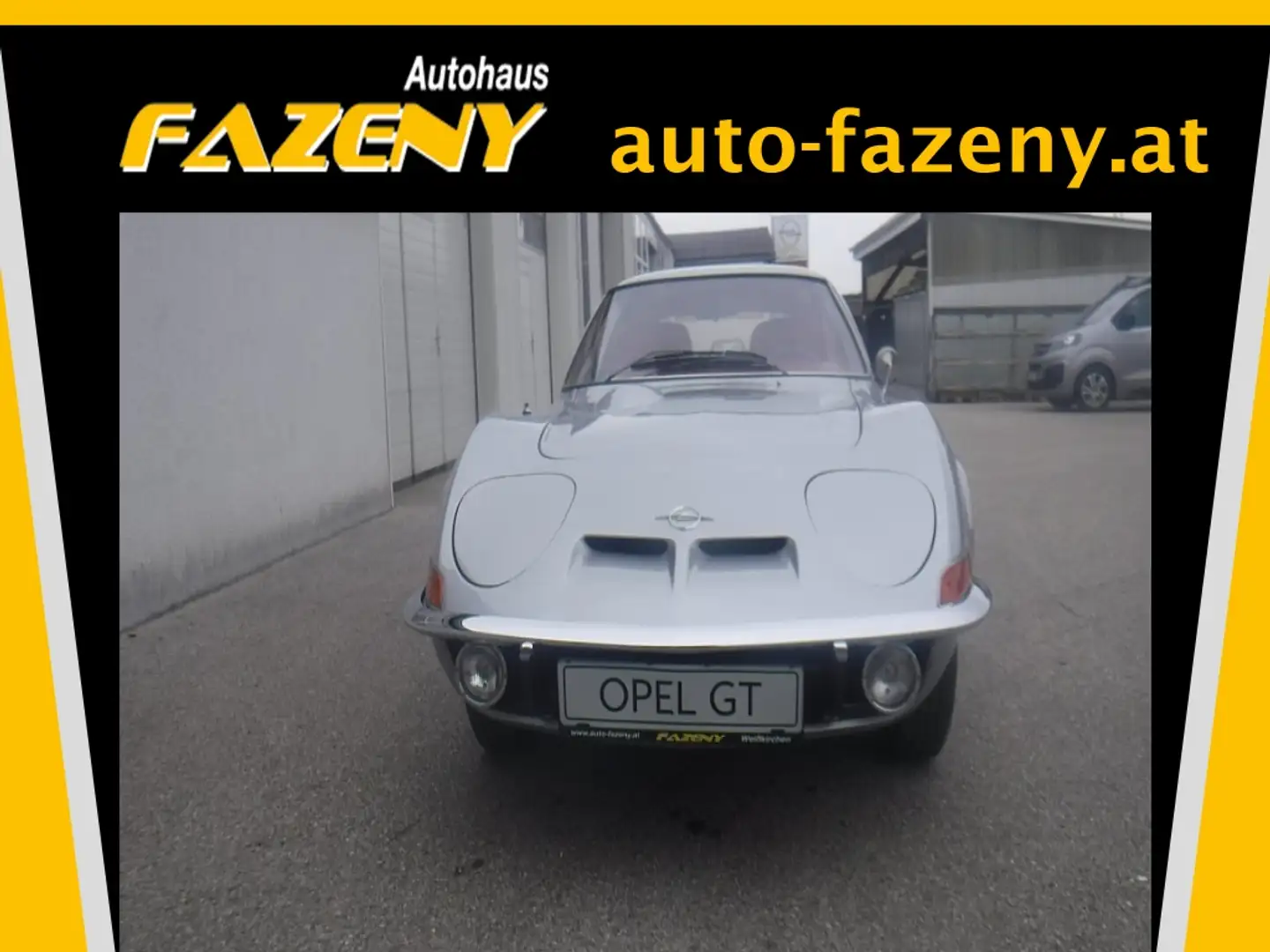 Opel GT 1900 Zilver - 1