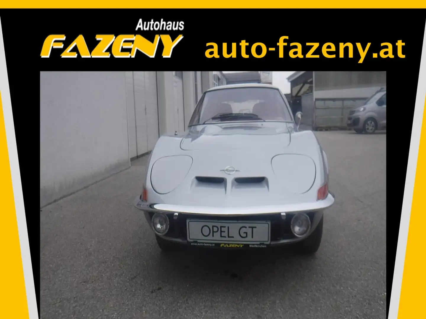 Opel GT 1900 Silber - 1