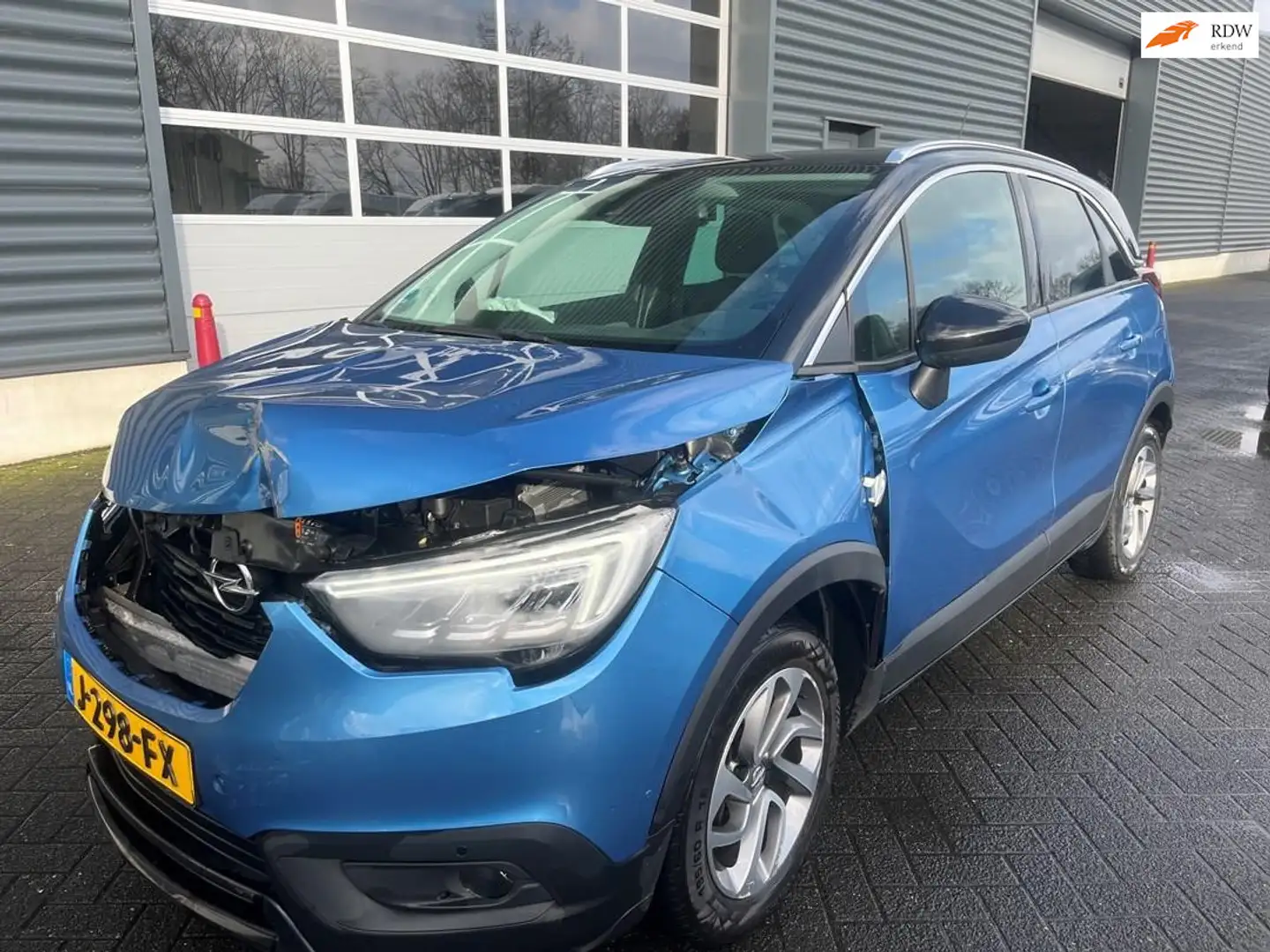 Opel Crossland X 1.2 Turbo Ultimate AUTOMAAT|PANORAMADAK Bleu - 1