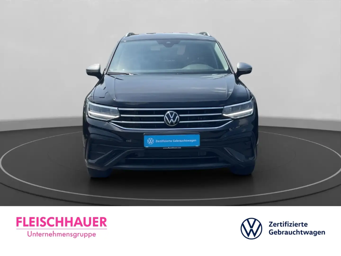 Volkswagen Tiguan Allspace 2.0 TDI Life AHK-klappbar Navi Digitales Cockpit L Schwarz - 2