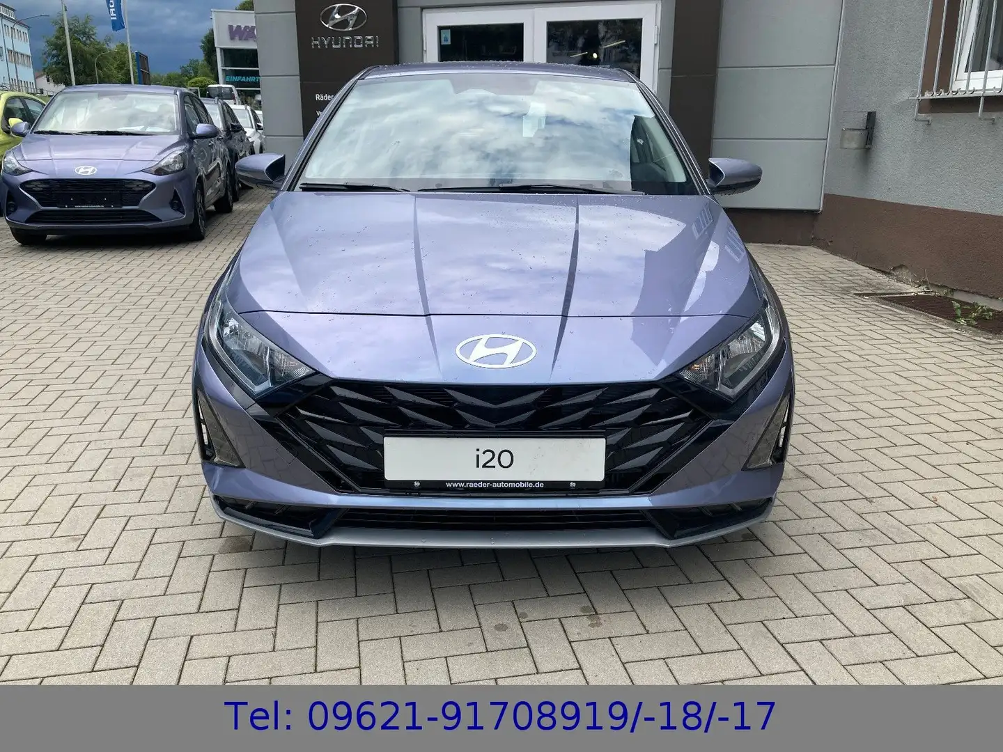 Hyundai i20 FL  1.0 T-Gdi (100PS) M/T Trend Modrá - 2