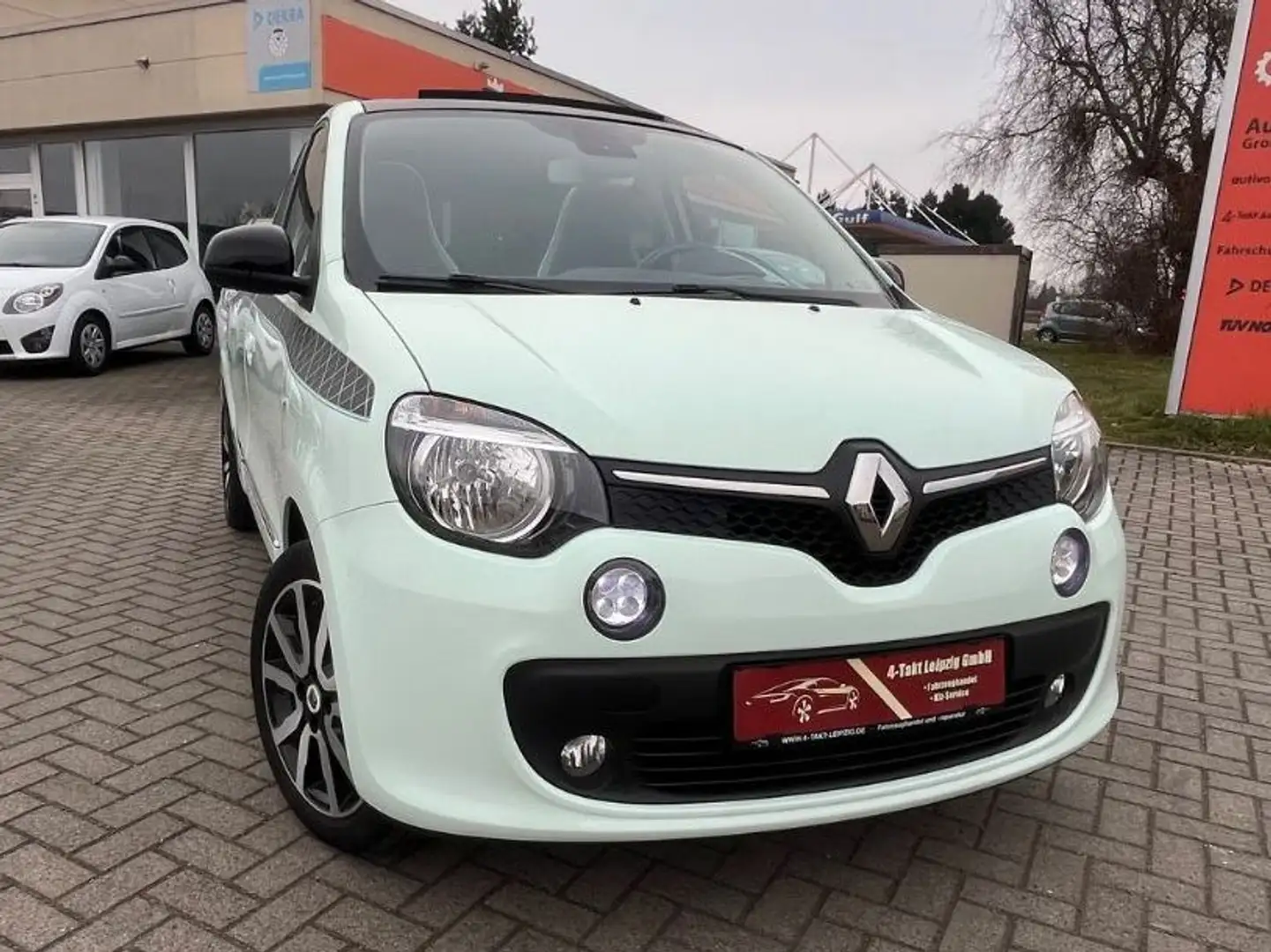 Renault Twingo 0.9 La Parisienne*Automatik*Faltdach*SH* Blau - 1