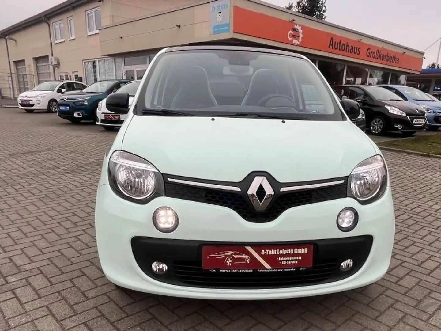 Renault Twingo 0.9 La Parisienne*Automatik*Faltdach*SH* Blau - 2