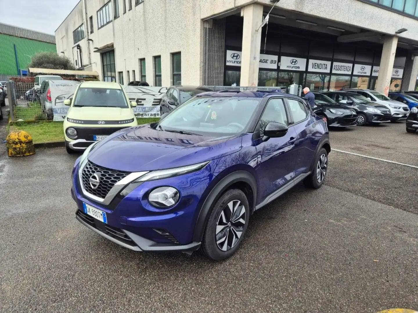Nissan Juke 1.0 DIG-T 114 CV N-Connecta Blauw - 2