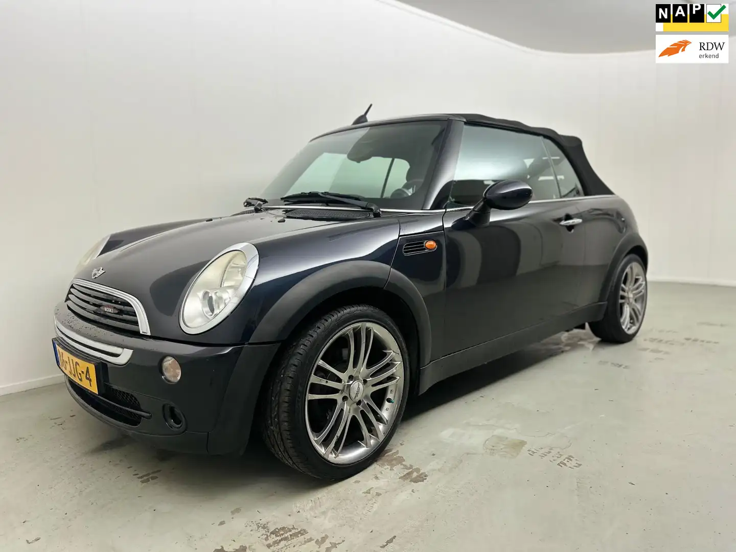 MINI Cooper Cabrio Mini 1.6 Pepper # Elektrische kap # 113 dkm # Airc Nero - 1