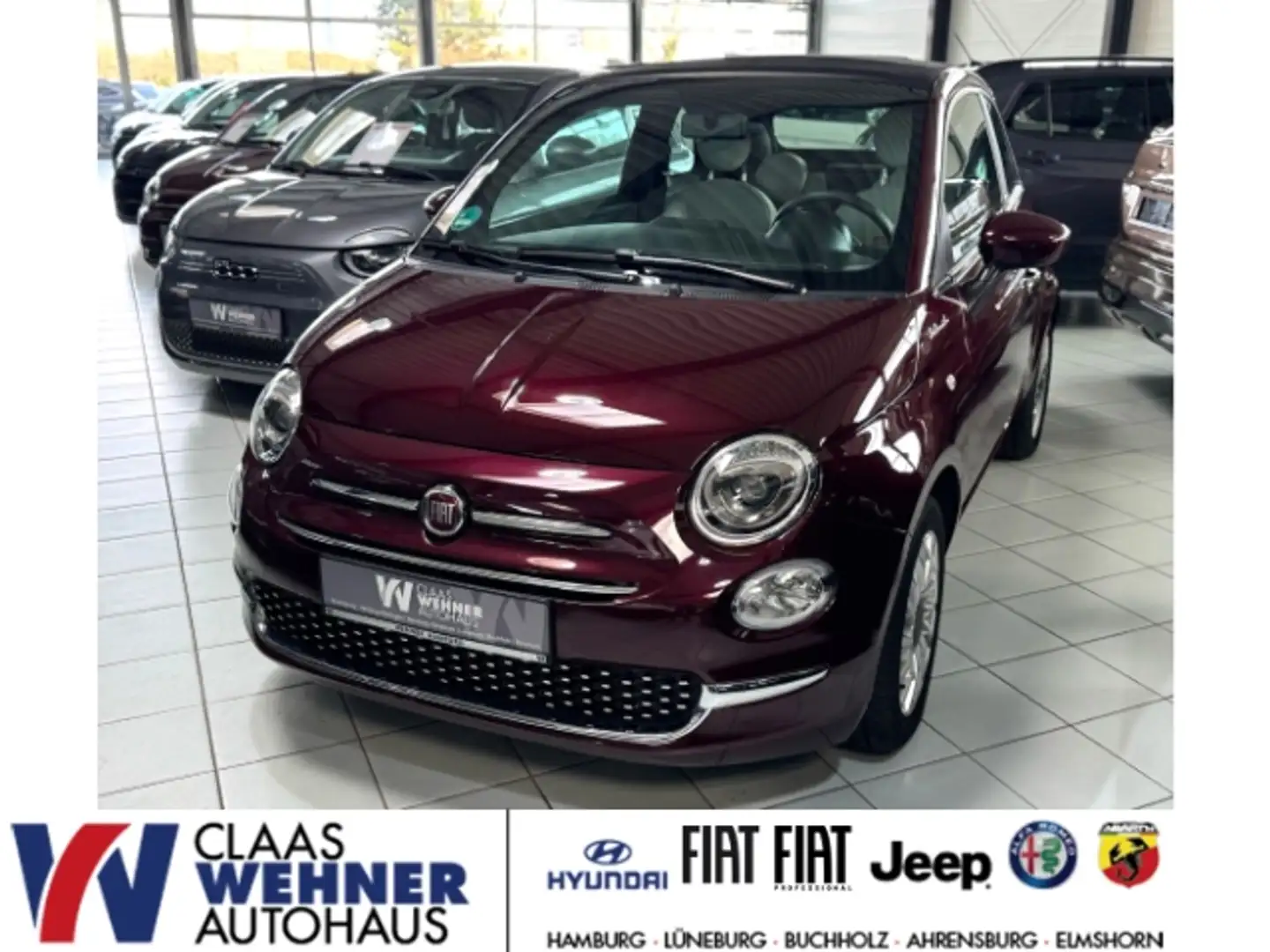 Fiat 500 Fiat 500C MY21 1.0 Dolcevita Hybrid Rot - 1