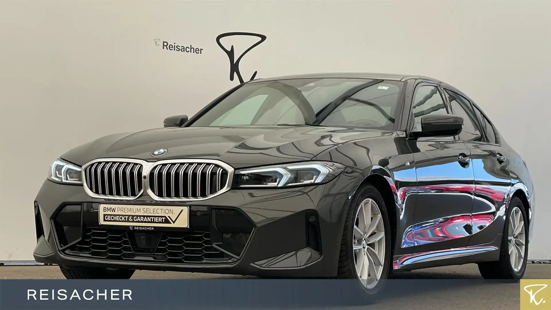 BMW 320 d A Lim M Sport AHK ACC 360 HuD HiFi 17" LM Grau - 1