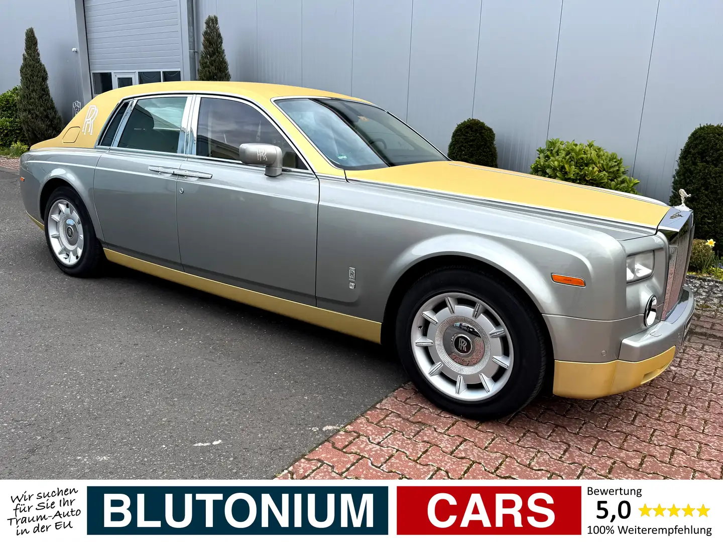 Rolls-Royce Phantom Swarovski Edition EWB *SAMMLER KFZ NUR 32TKM* TOP Plateado - 2