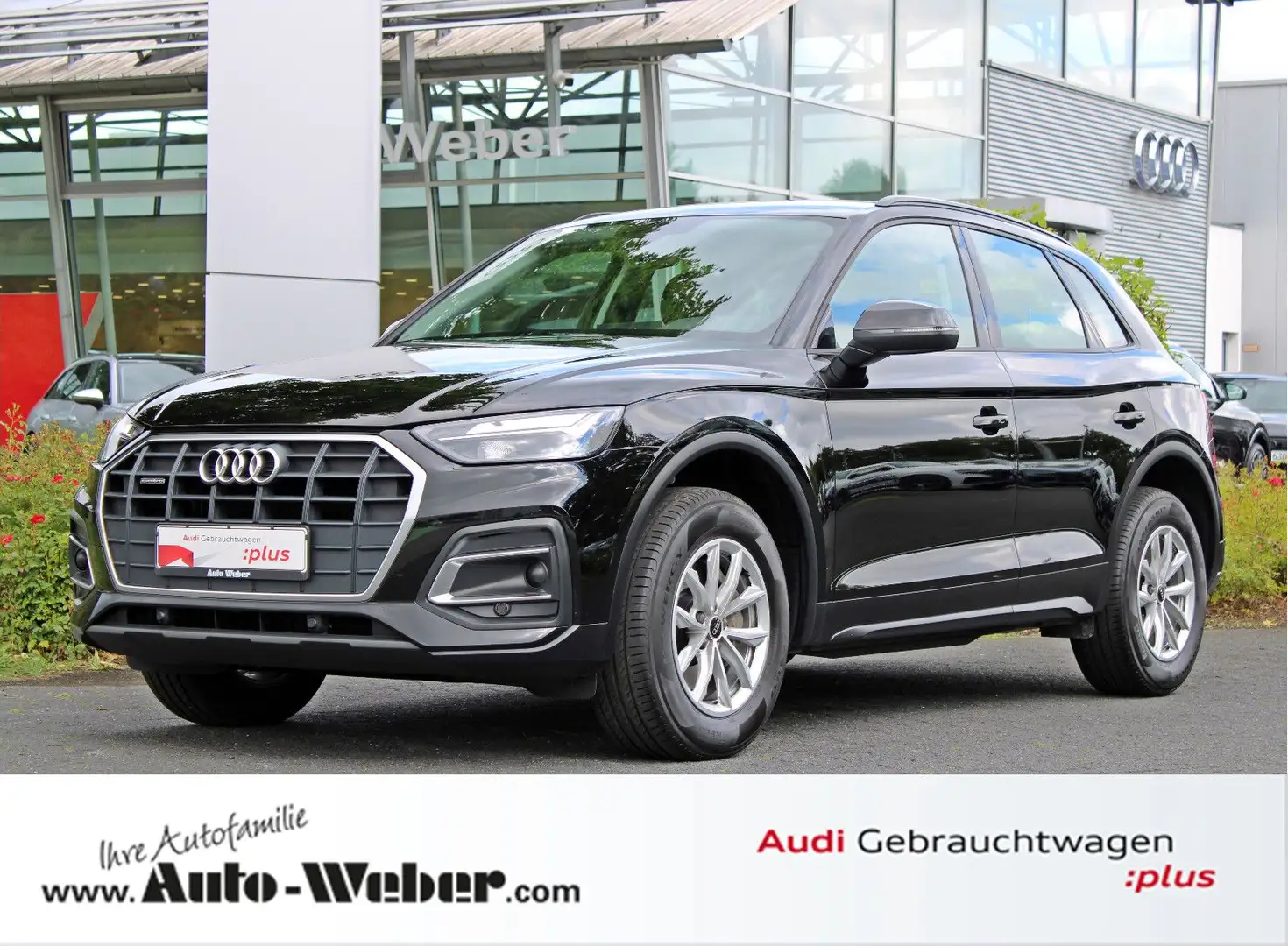 Audi Q5 40TDI quattro AHK KAMERA VC TOUR/STADT ACC Zwart - 1