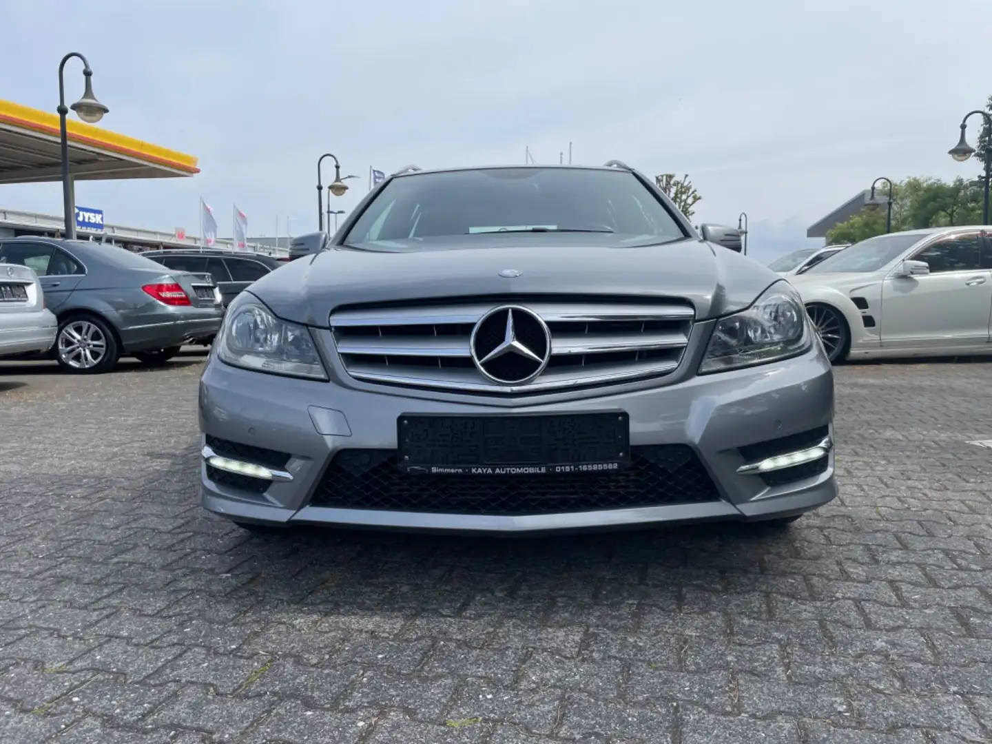Mercedes-Benz C 220 T CDI BlueEfficiency AMG Line Plateado - 2
