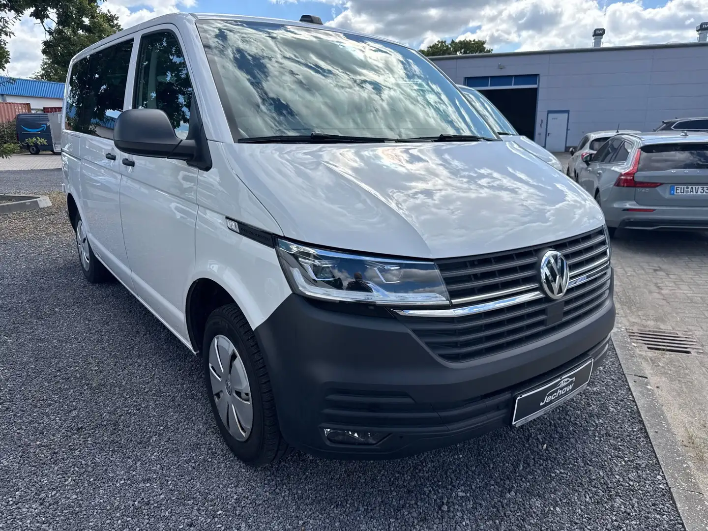 Volkswagen T6.1 Transporter 2.0 TDI 8 Sitze Led Ahzv Standh. Weiß - 2