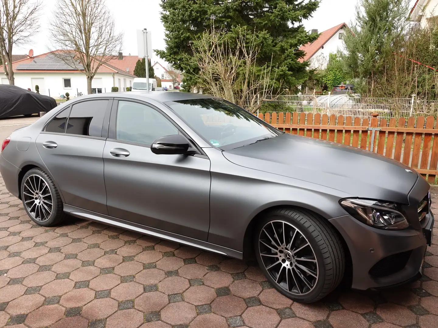 Mercedes-Benz C 400 C+400+4Matic+9G-TRONIC+AMG+Line Сірий - 2