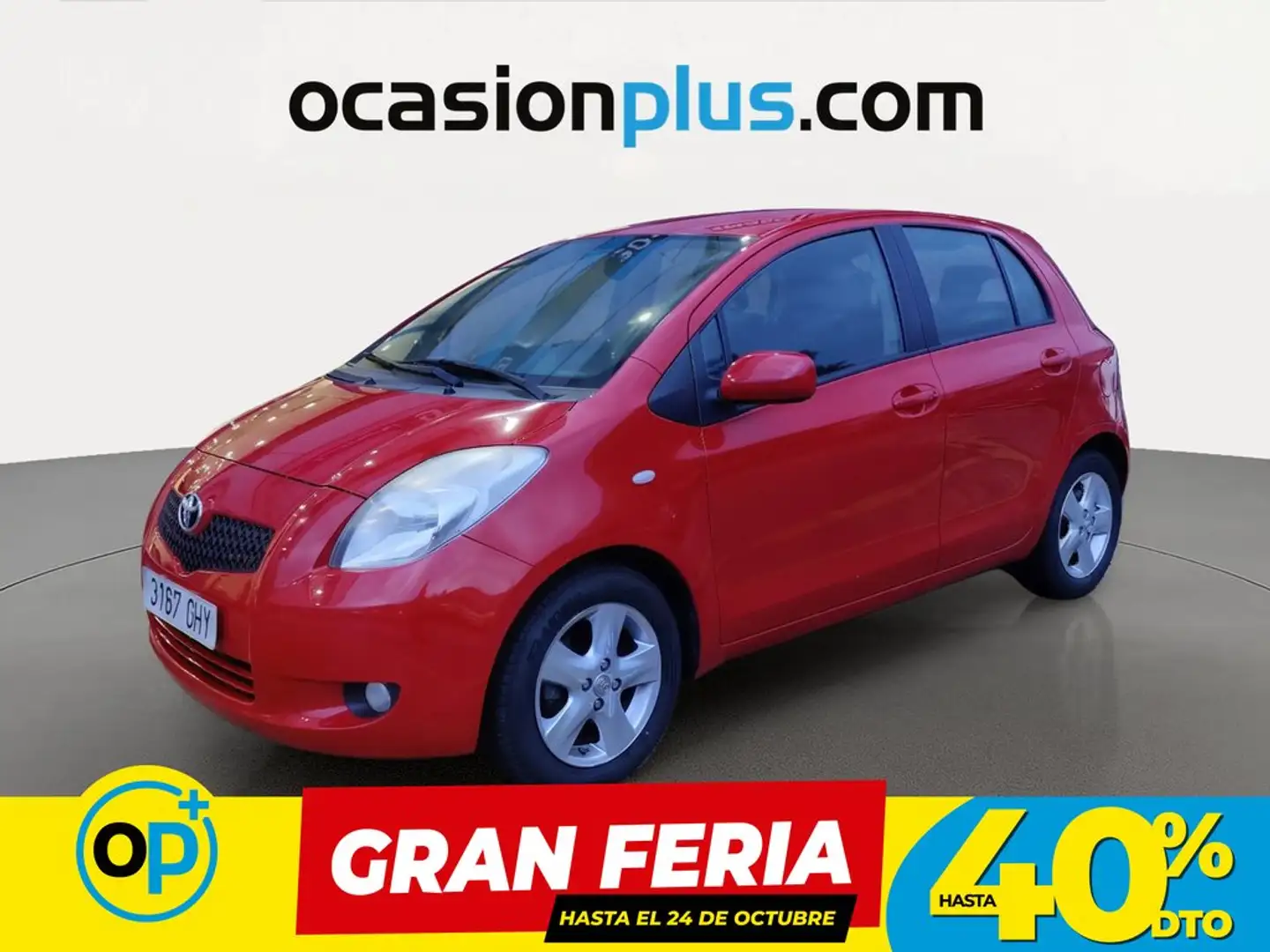Toyota Yaris 1.3 VVT-i Sol Rojo - 1