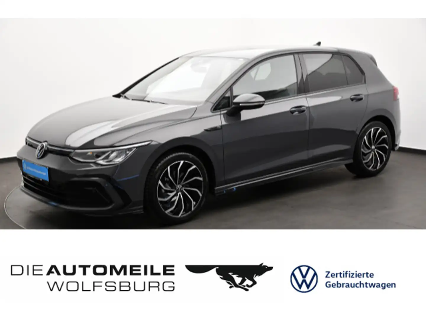 Volkswagen Golf 8 VIII 1.5 TSI R-Line LED/ACC Gris - 1