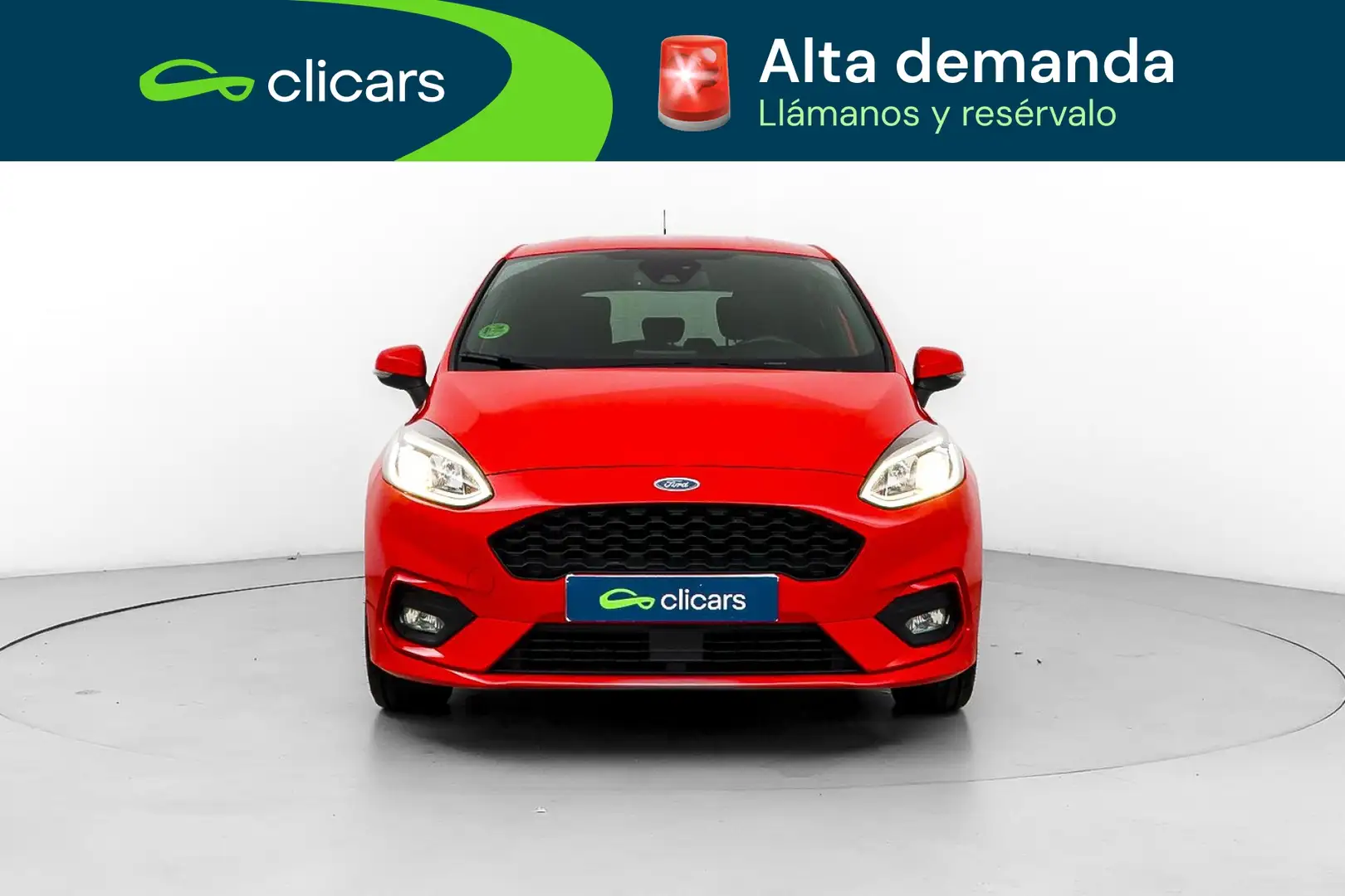 Ford Fiesta 1.0 EcoBoost S/S ST Line 100 Rojo - 2