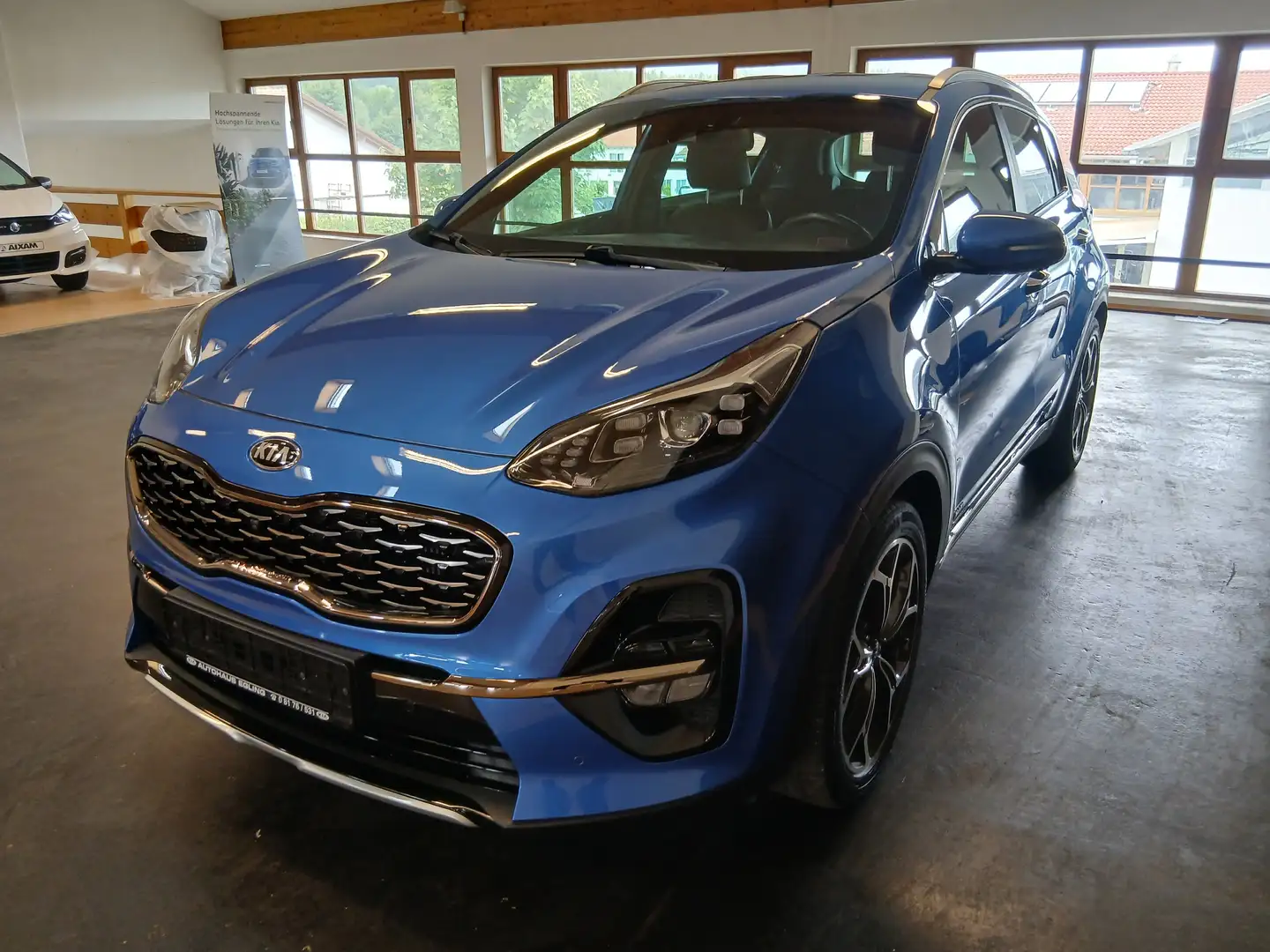 Kia Sportage GT-Line 4WD Navi, Kamera 360 SHZ Autom. Bleu - 1