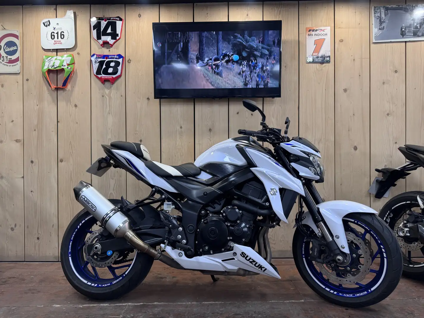 Suzuki GSX-S 750 Blanc - 1