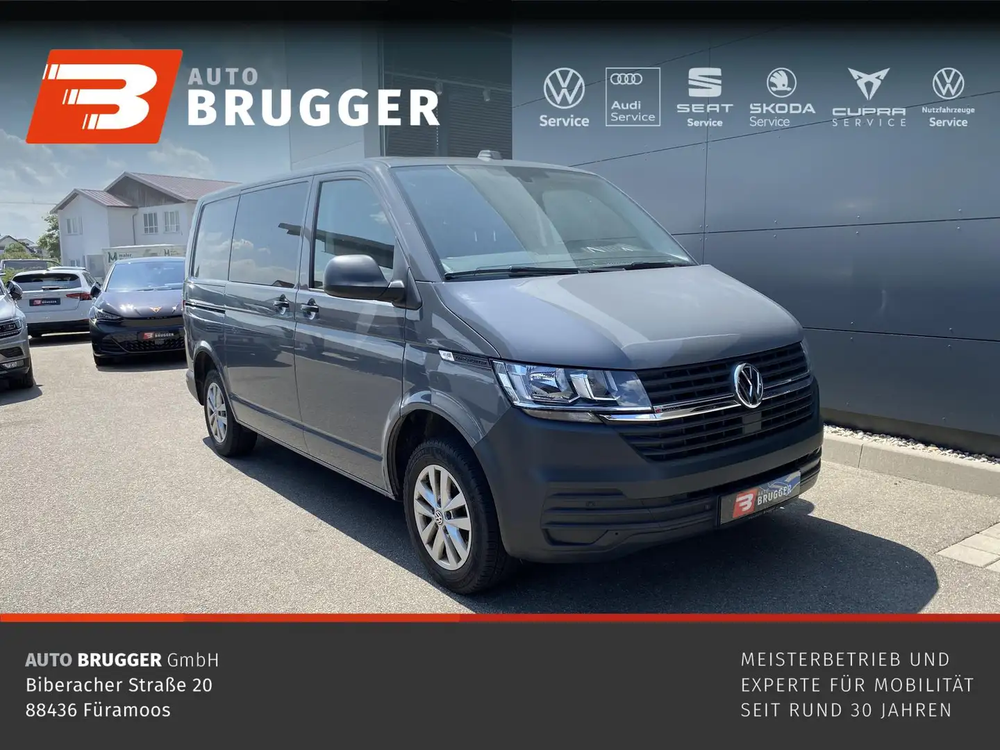 Volkswagen T6.1 Transporter 2.0 TDI 4MOTION NAVI AHK KAMERA Grigio - 1