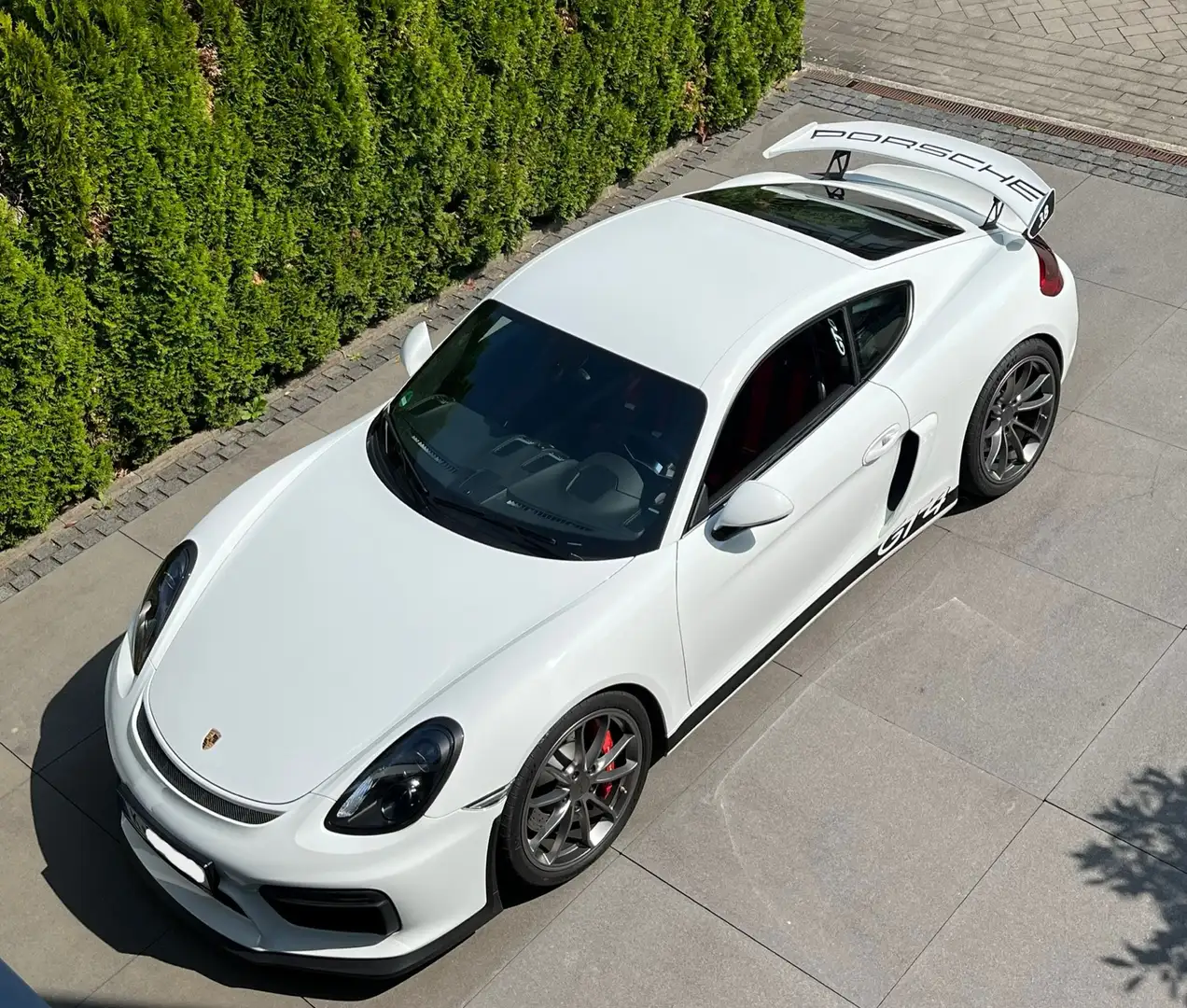 Porsche Cayman GT4 Clubsportpaket Top Zustand Klima Navi Weiß - 2