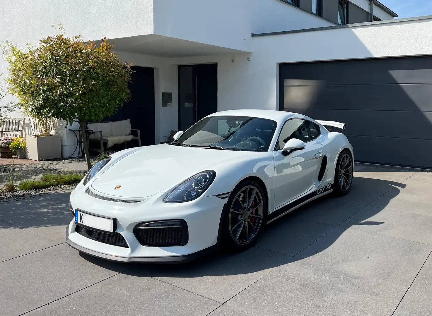 Porsche Cayman GT4 Clubsportpaket Top Zustand Klima Navi Weiß - 1