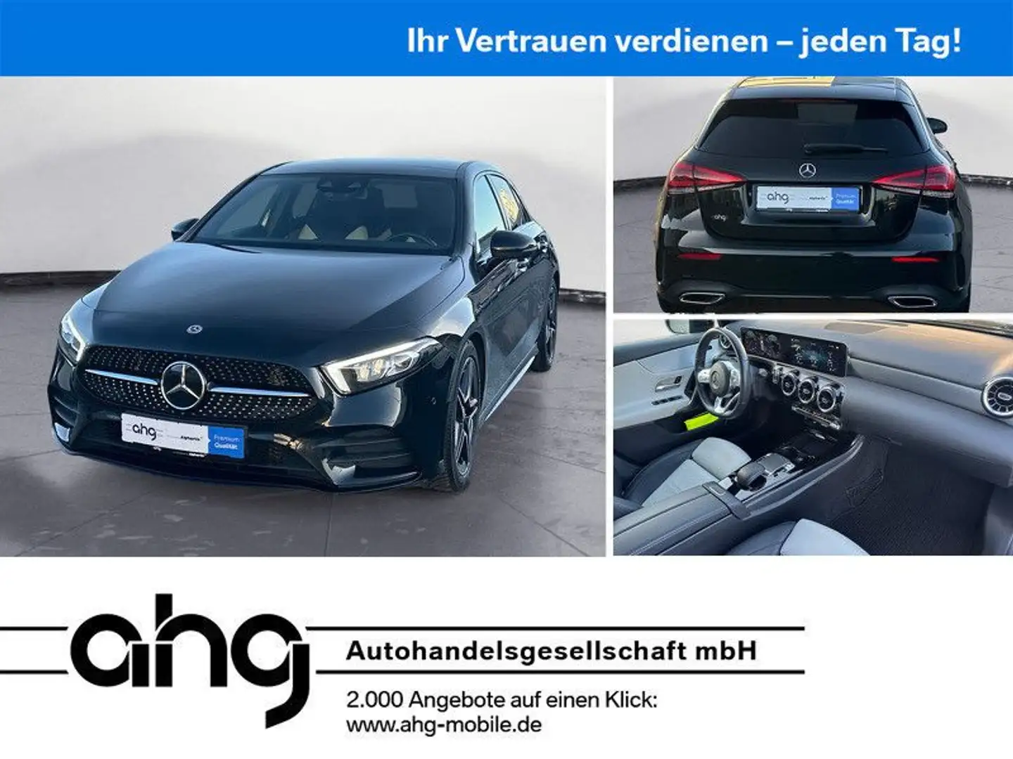 Mercedes-Benz A 250 DCT Bluetooth Klima DPF Schwarz - 1