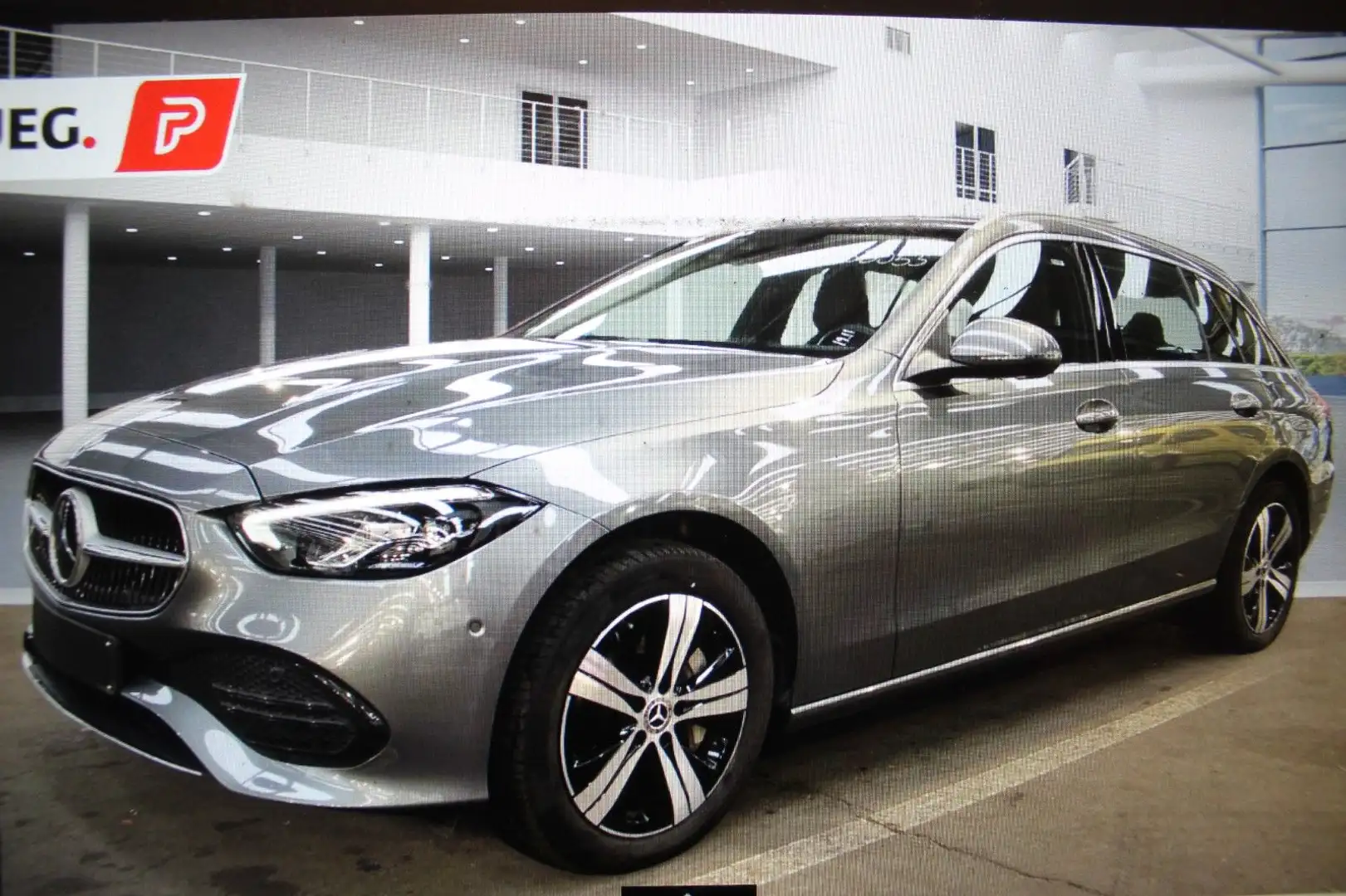 Mercedes-Benz C 300 T e Avantgarde Plug-in Hybrid LEDER LED Grau - 2