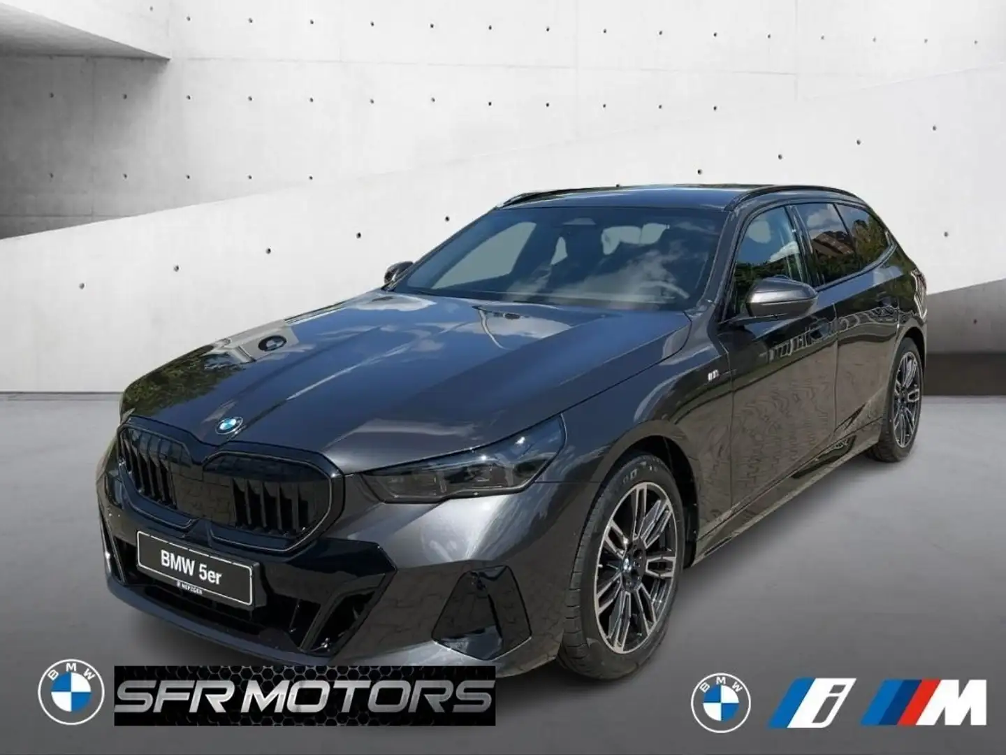 BMW 520 520d Touring 48V xdrive MSport auto Grigio - 2