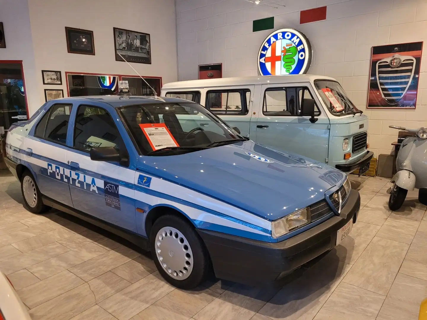 Alfa Romeo 155 Polizia/Polizei Albastru - 2