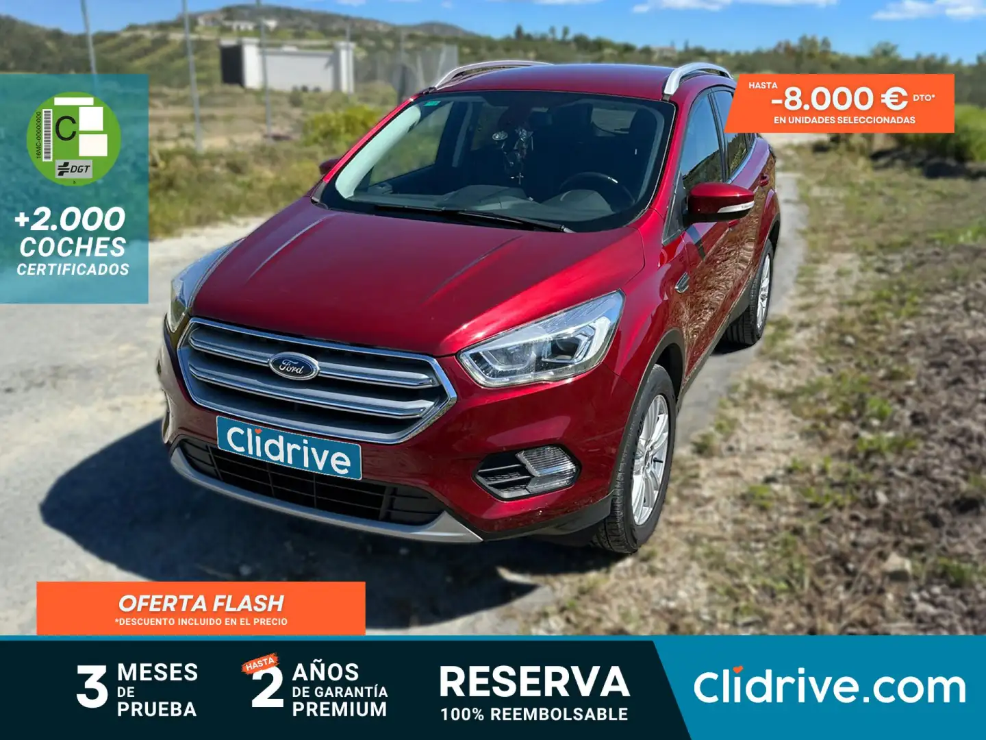Ford Kuga 1.5 EcoB. Auto S&S Trend 4x2 150 Burdeos - 1