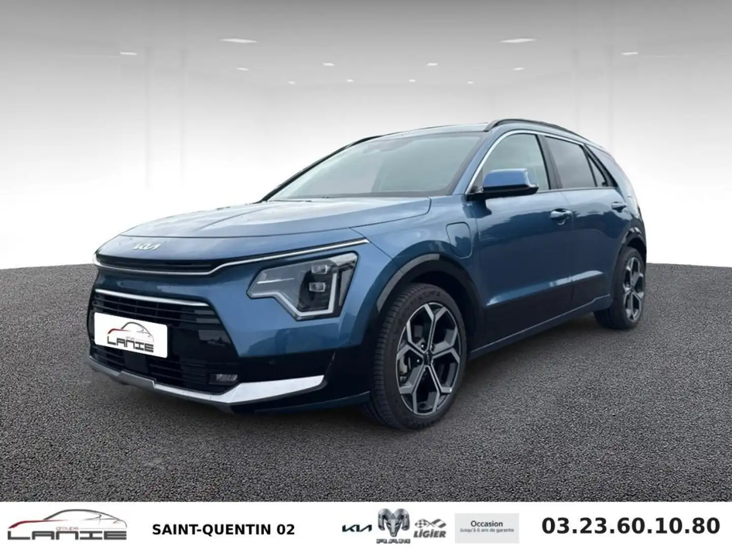 Kia Niro 1.6 GDi 183 ch PHEV DCT6 Premium Bleu - 1