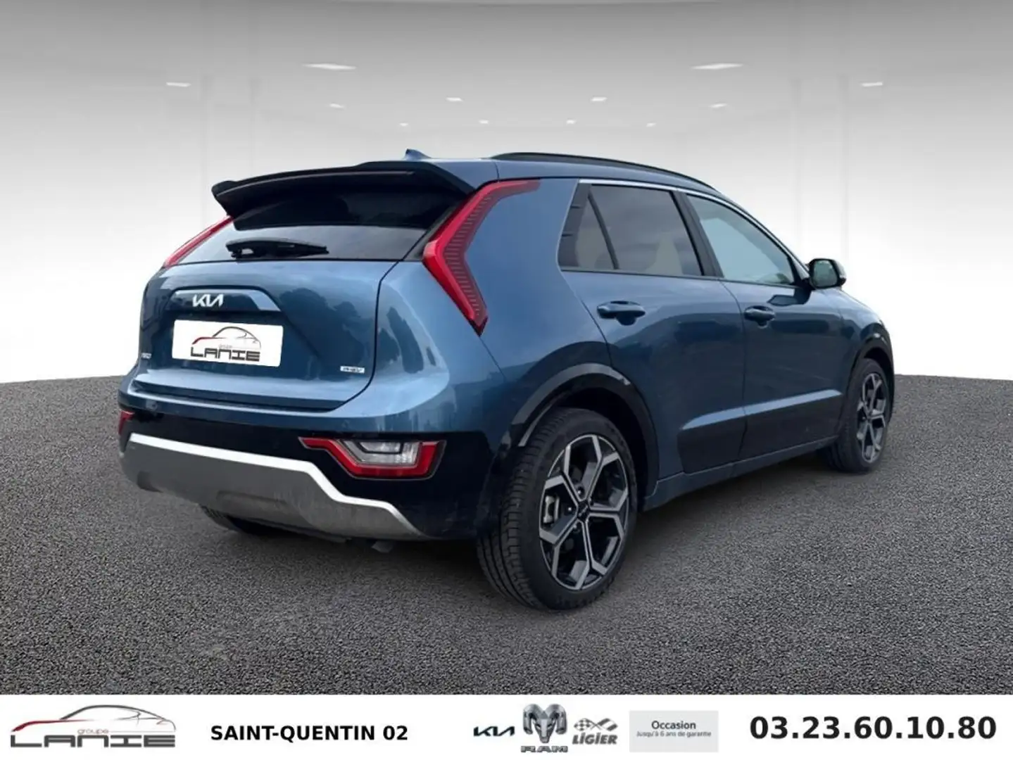 Kia Niro 1.6 GDi 183 ch PHEV DCT6 Premium Bleu - 2