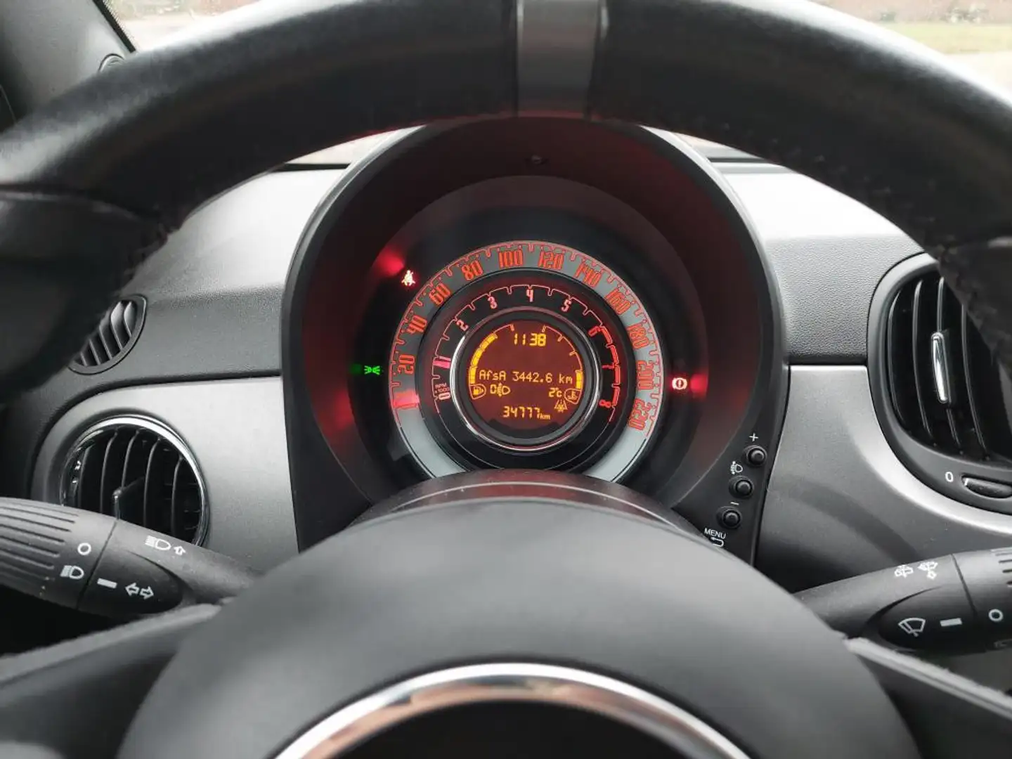 Fiat 500 1.2 Lounge Weiß - 2