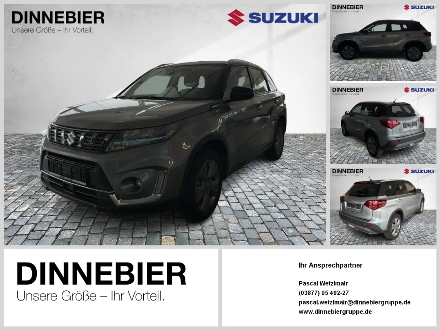 Suzuki Vitara Comfort inkl. Navi. WR *6 Jahre Garantie* Noir - 1