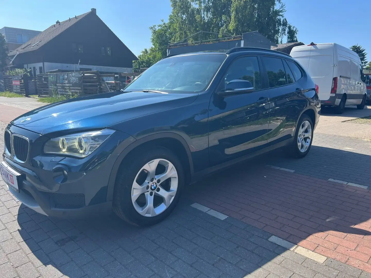 BMW X1 Baureihe X1 20 d sDrive,Pano,Navi,Xenon, Blau - 2
