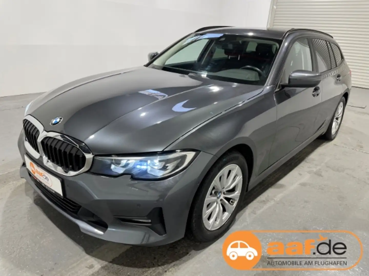BMW 318 D Touring Automatik EU6d LED Navi Klima PDC Grigio - 1