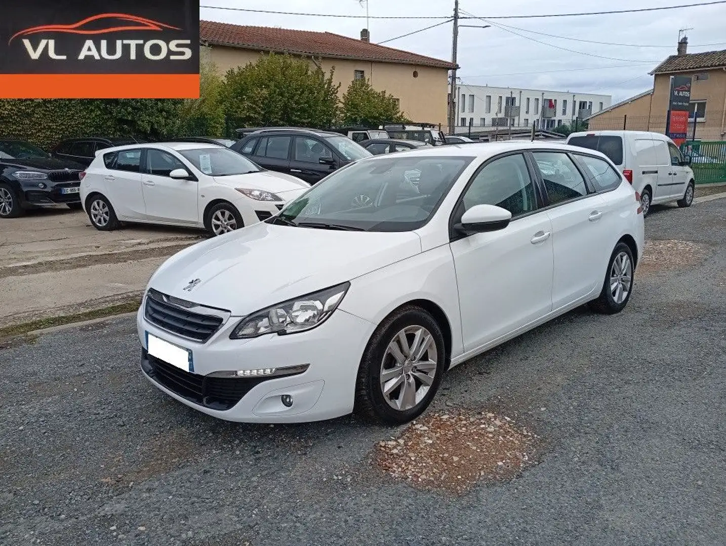 Peugeot 308 Professionnel ou Export - 1.6 BlueHDi 120ch - Active S&S Blanc - 2