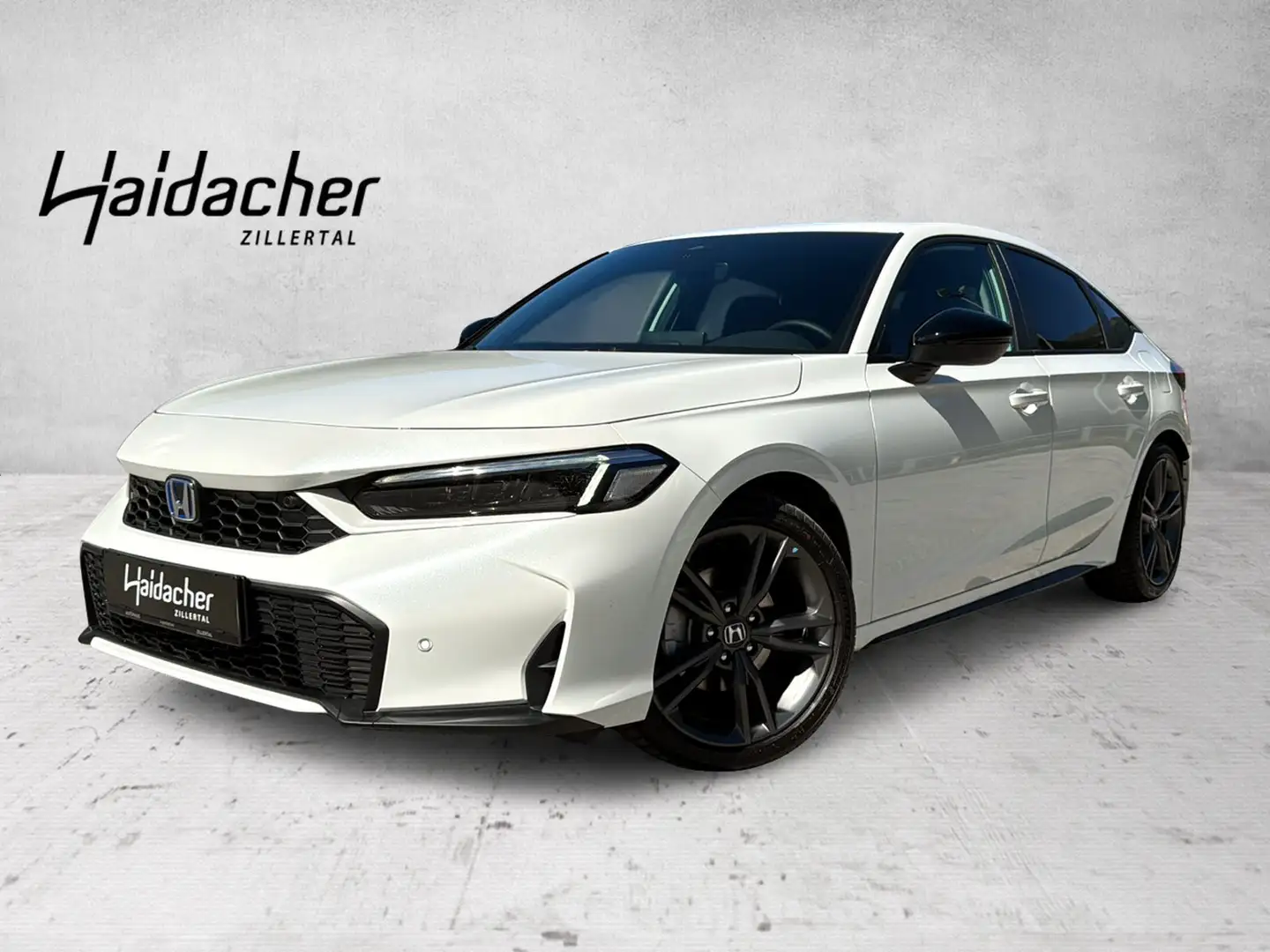 Honda Civic e:HEV 2.0 eCVT Sport AUT Blanc - 1