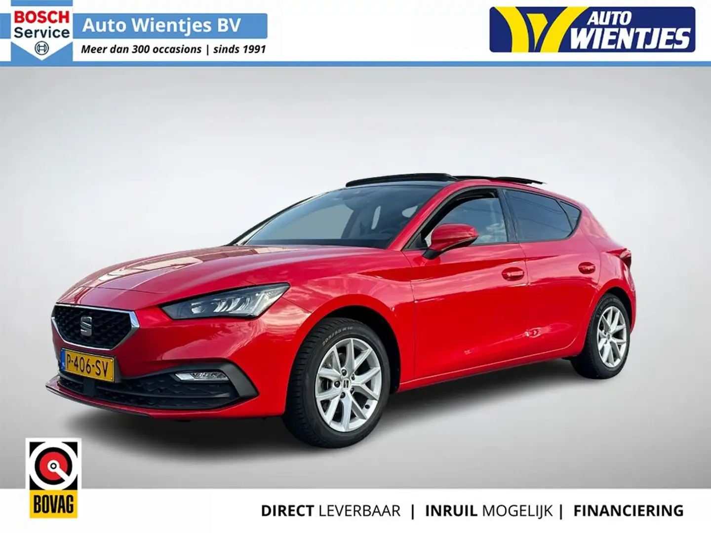 SEAT Leon 1.5 TSI 96kw | Style 5-Drs | Pano | Led | Carplay Rot - 1