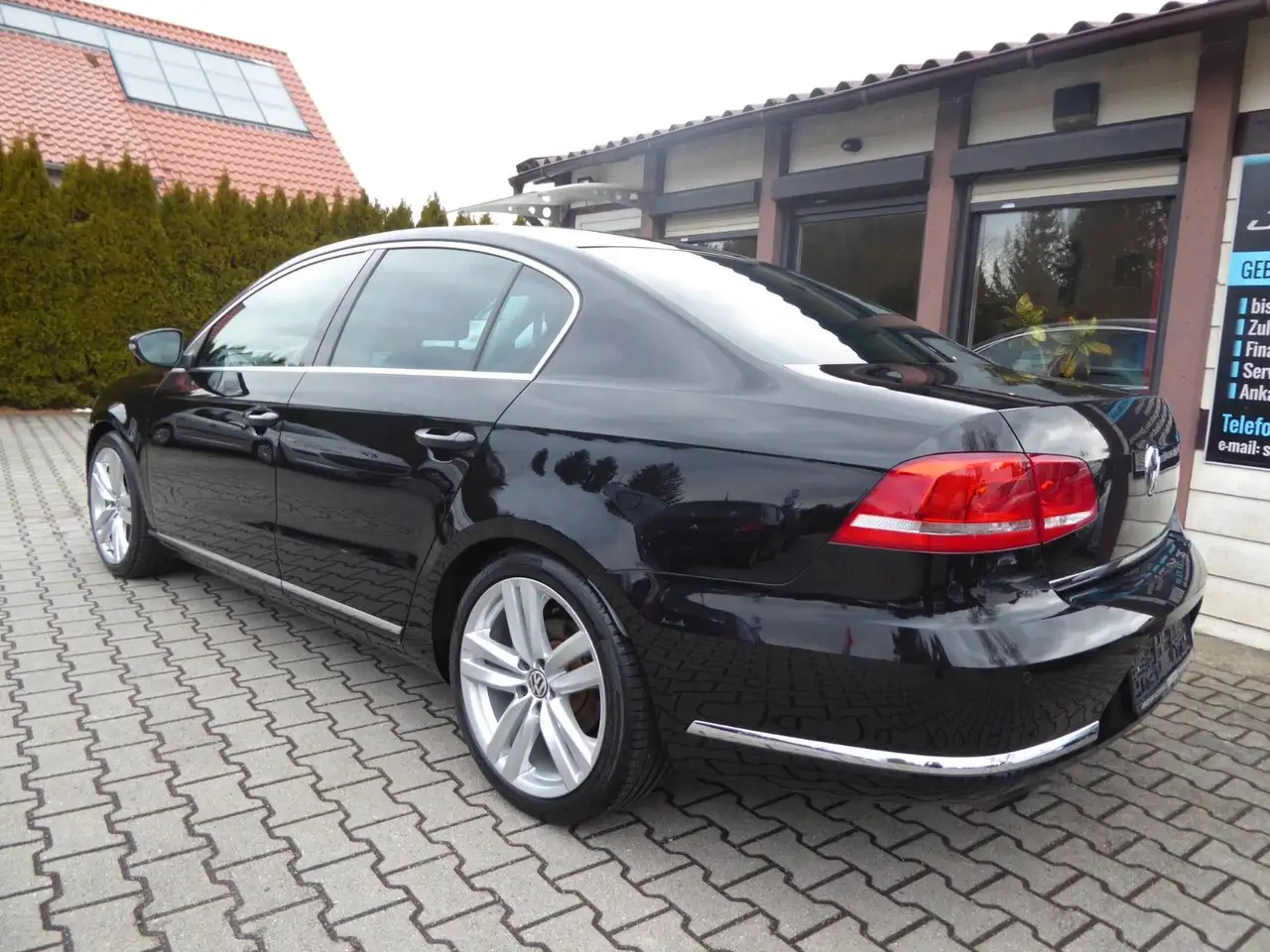 VOLKSWAGEN PASSAT HIGHLINE - 180ch - SELLERIE CUIR