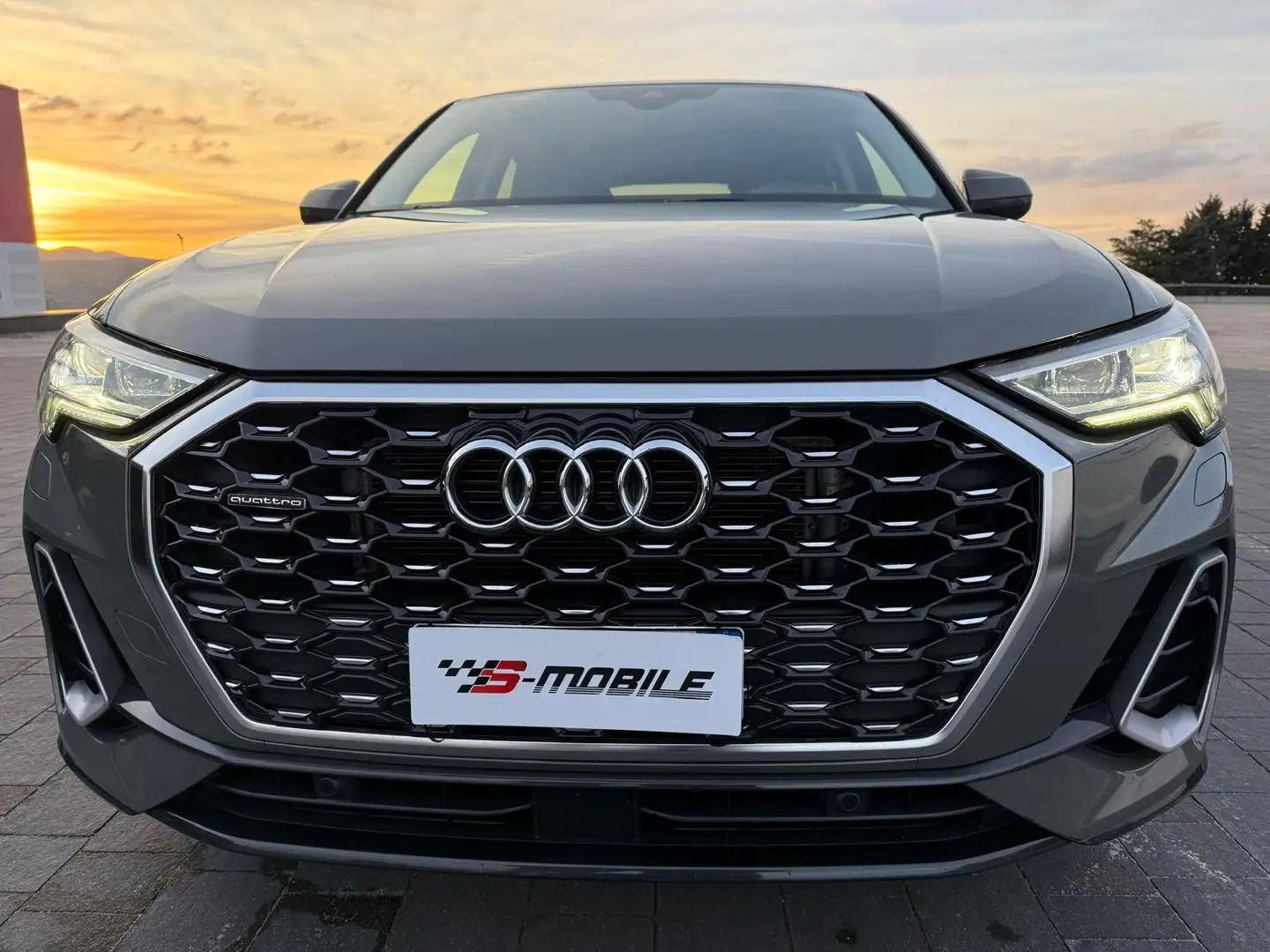 Audi Q3 Q3 Sportback 40 2.0 tdi S line quattro s-tronic Verde - 2